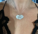 Hope, love, life- sterling silver  in Greek