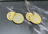 Aurora November birthstone and zodiac pendant, Scorpio or Sagittarius