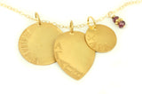 Hope Love Joy- Greek- bff gift