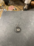 Mati evil eye sterling silver pendant