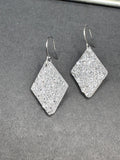 Diamond Luxe geode 1.75 inch  earrings