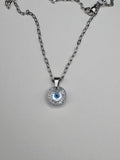 Evil eye luxe geode pendant holiday jewelry
