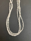 Long Herkimer Diamond necklace