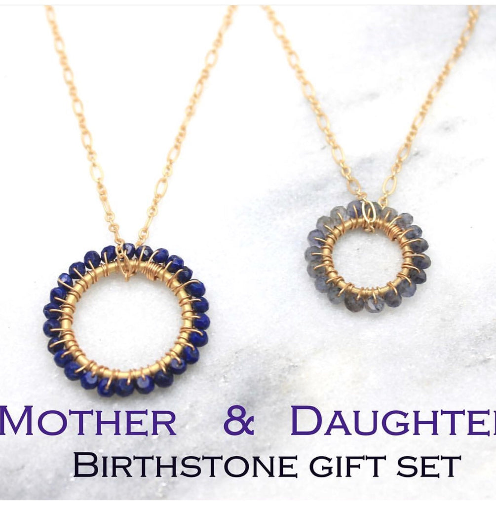 Birthstone Necklace for Nana – Clare Swan Designs