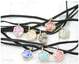 Mini hexagon choker