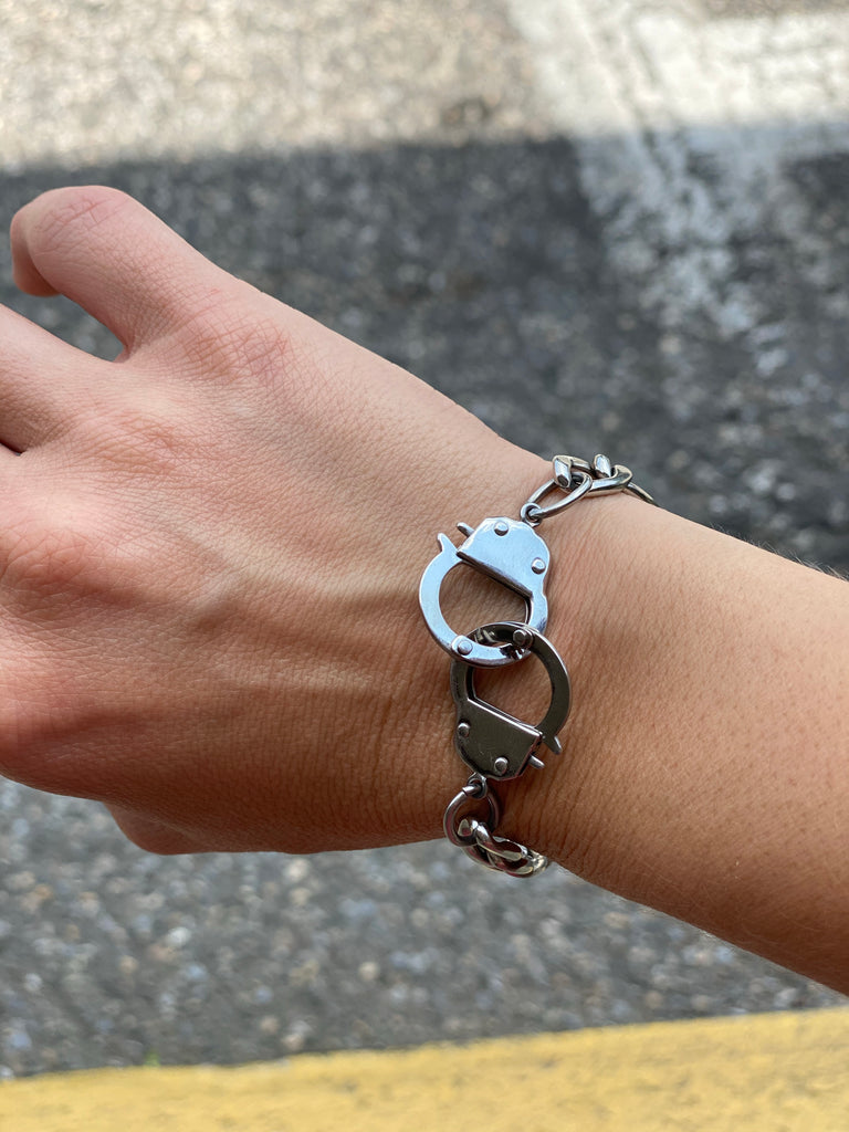 Keith Richards Style Handcuff Bracelet - Etsy