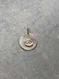 Mati evil eye sterling silver pendant